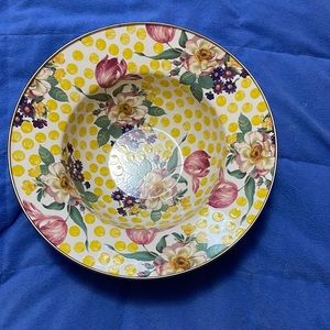 Mackenzie Childs bowl serving bowl